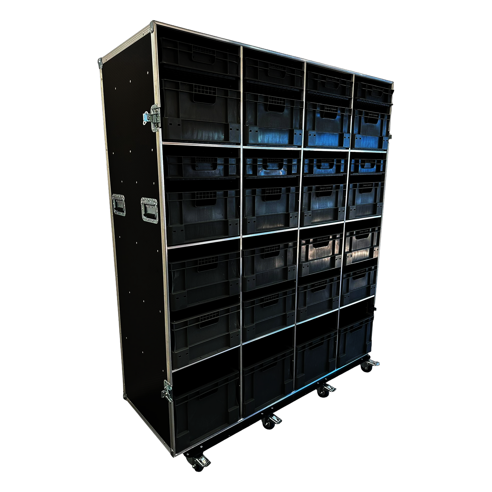 Extra Large Euro Container Flight Case 28 Boxes VME-EC35