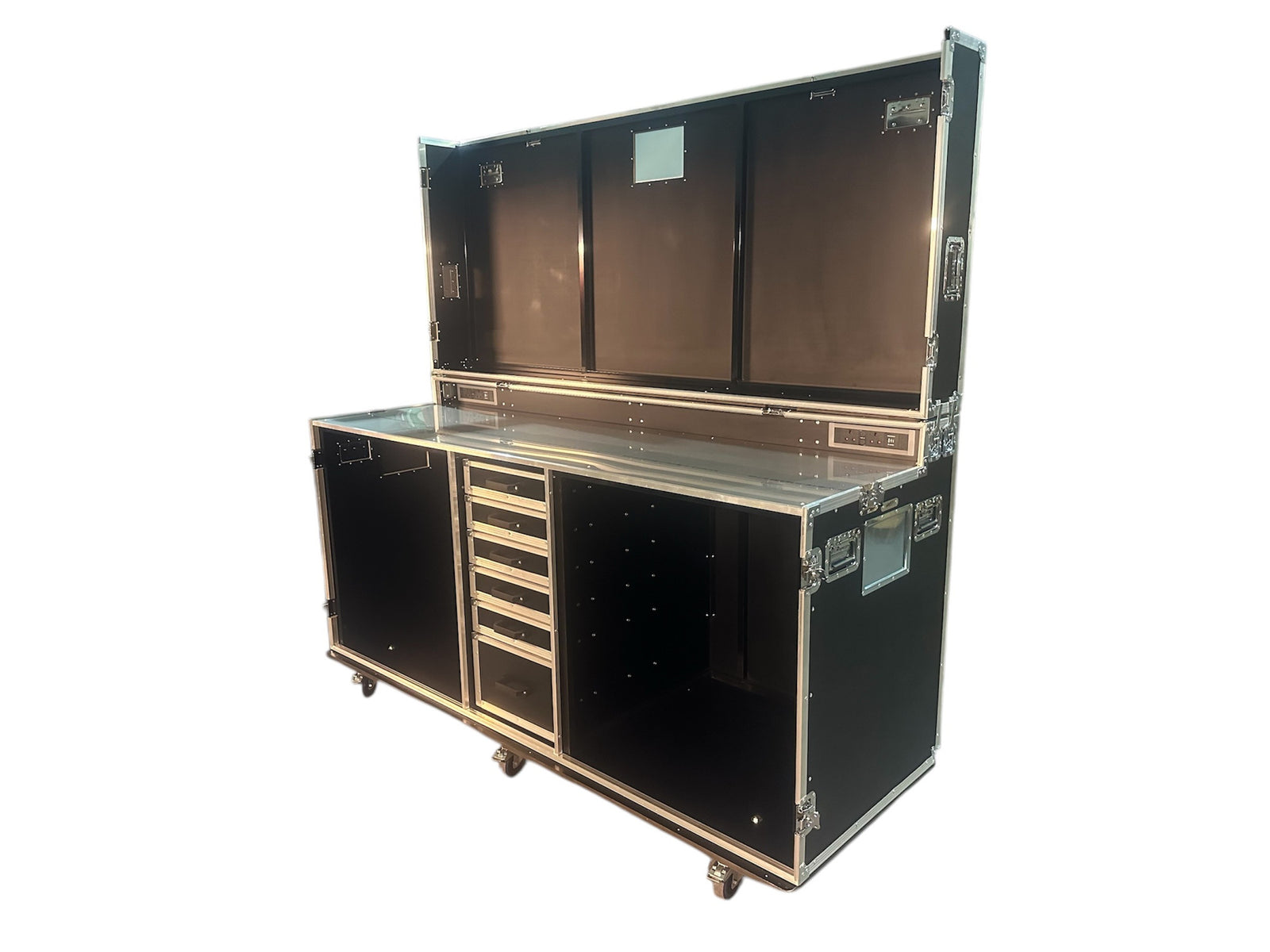 Large Freight / Storage Case With Draws - VME-Custom19