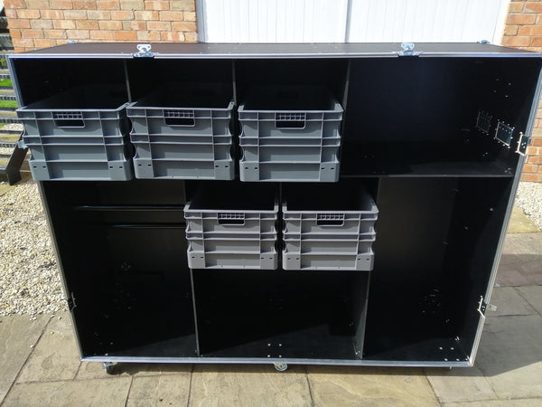 Car Pit Roll Cabinet With Storage Boxes
