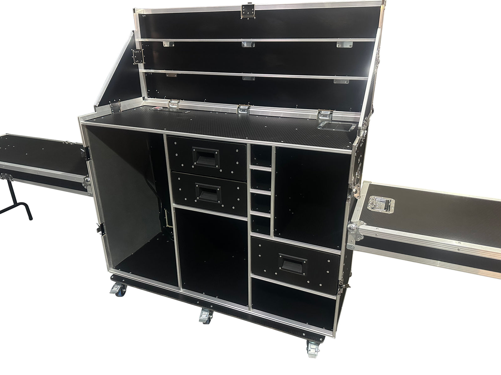 Hospitality Case With Storage & Side Tables - VME-HC21