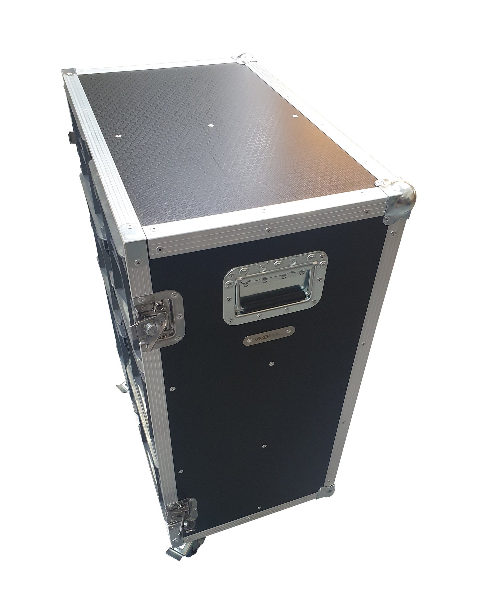 Small Flight Case Roll Cabinet With Front Cover 40cm Boxes - VME-EC11
