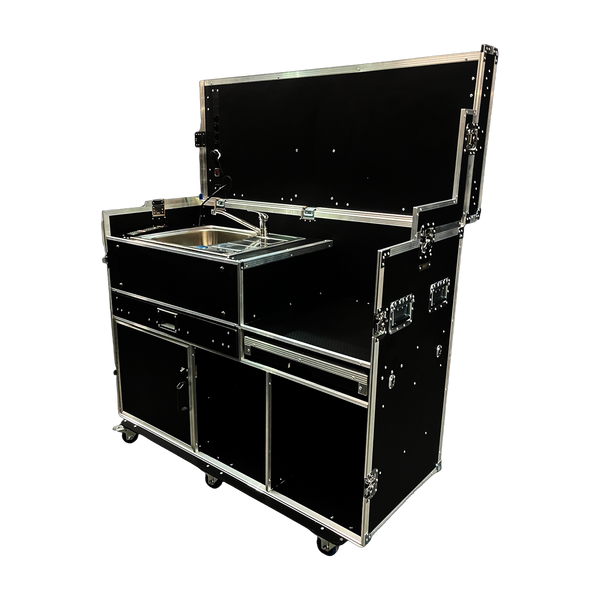 Hospitality Flight Case With Sink & 40" Smart TV - VME-HC28