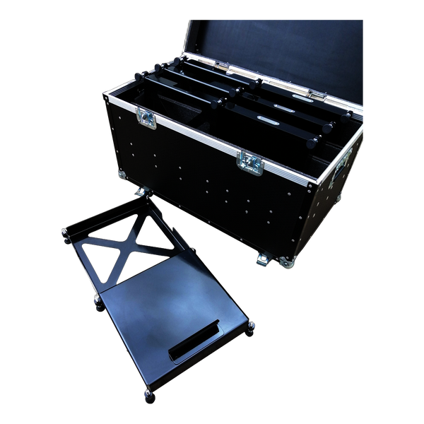 Intercomp Corner Weight Scale Pad Levellers With Roll Off & Flight Case VME-SU12