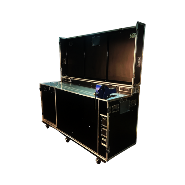 Large Freight Case With Dura Tool Box Storage - VME-Custom14