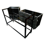 Motorsport Pit Kit- Tool Box, 9 Box Euro Container Case & Tyre Rack Kit VME-Kit5