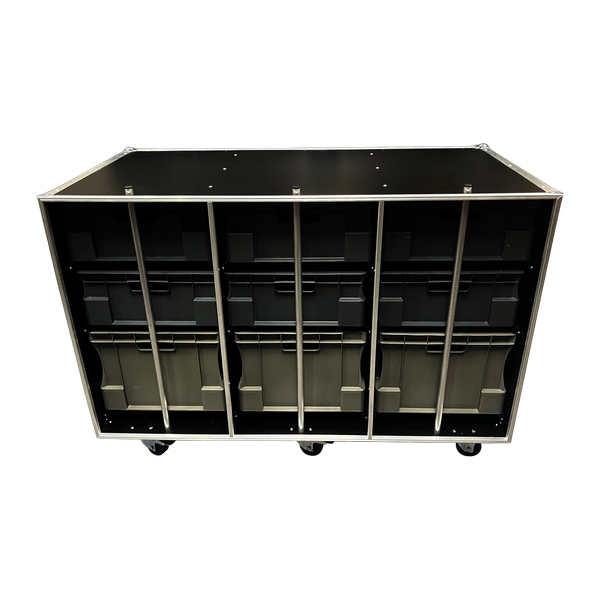 Open Front Roll Cabinet - 9 Boxes - VME-EC9