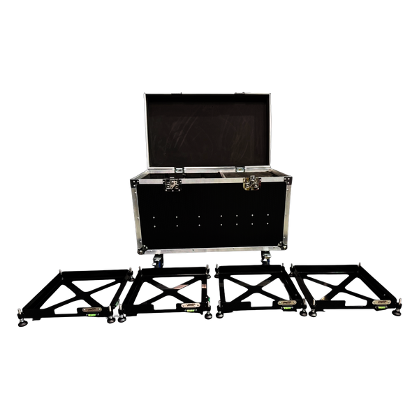 Pad Levellers - Suits Intercomp 15X15X2.5" Scales Including Flight Case