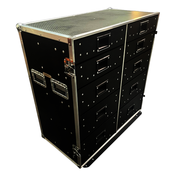 Parts Storage Flight Case With Draws - VME-Draw5