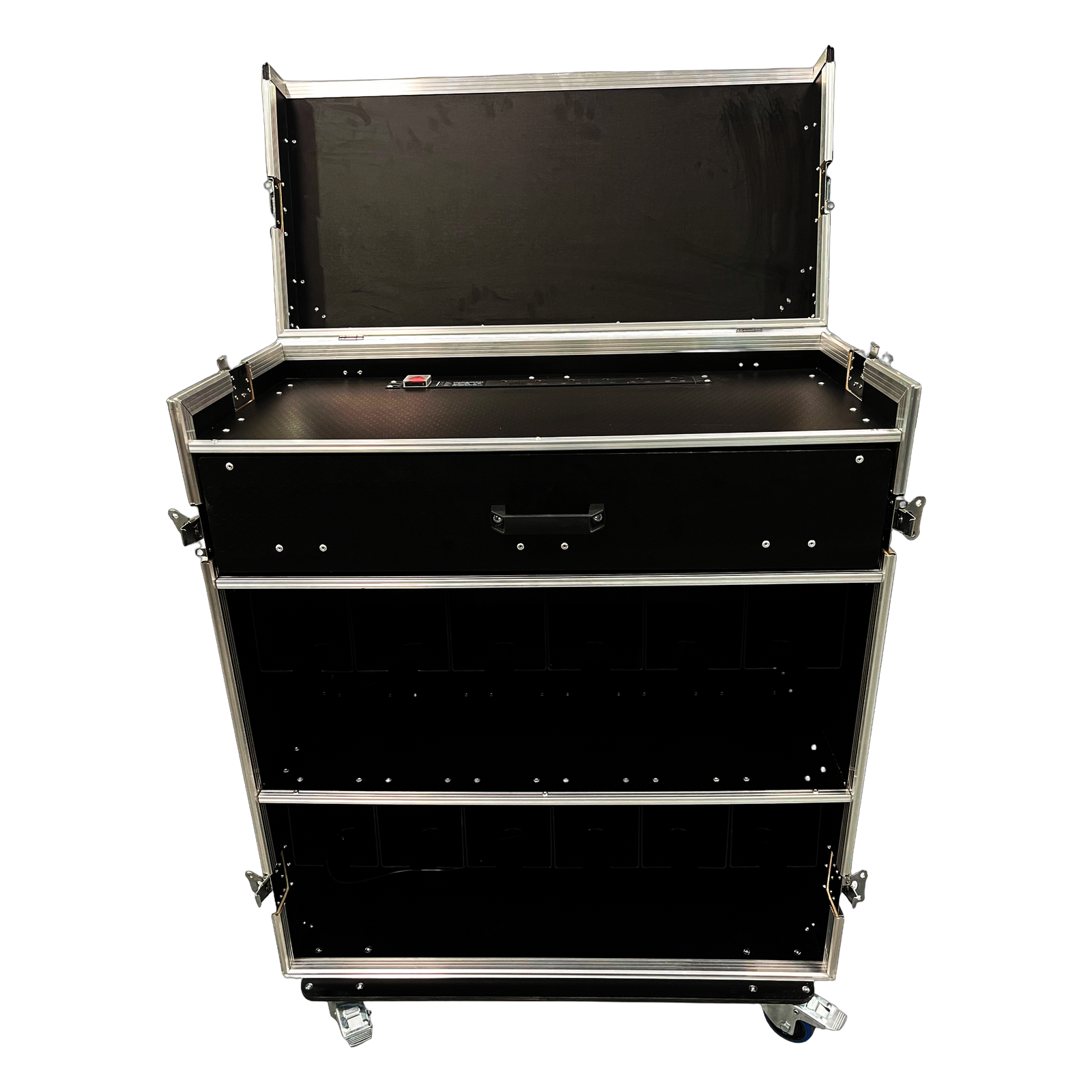 Power Tool Storage Flight Case With 12 Hangers - VME-TB10