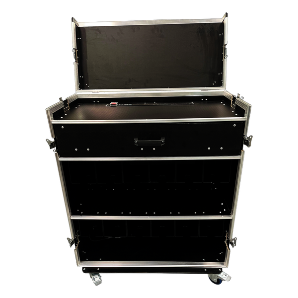 Power Tool Storage Flight Case With 12 Hangers - VME-TB10