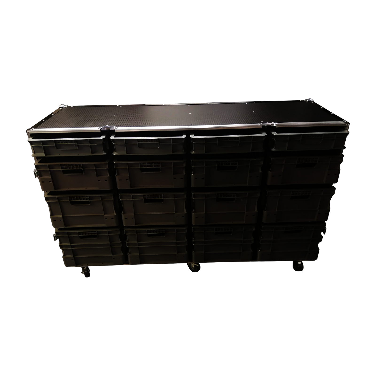 Roll Cabinet With Storage Boxes (single piece front covers) - XL X 2
