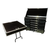 Stanley Fat Max & Euro Container Flight Case With Stand Alone Table - VME-SFM1