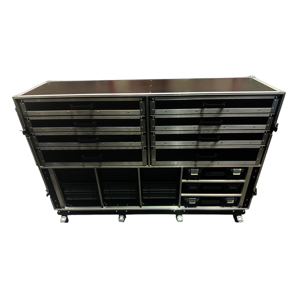 Toolbox Flight Case With 8 Draws, Euro & Stanley Boxes VME-TB12