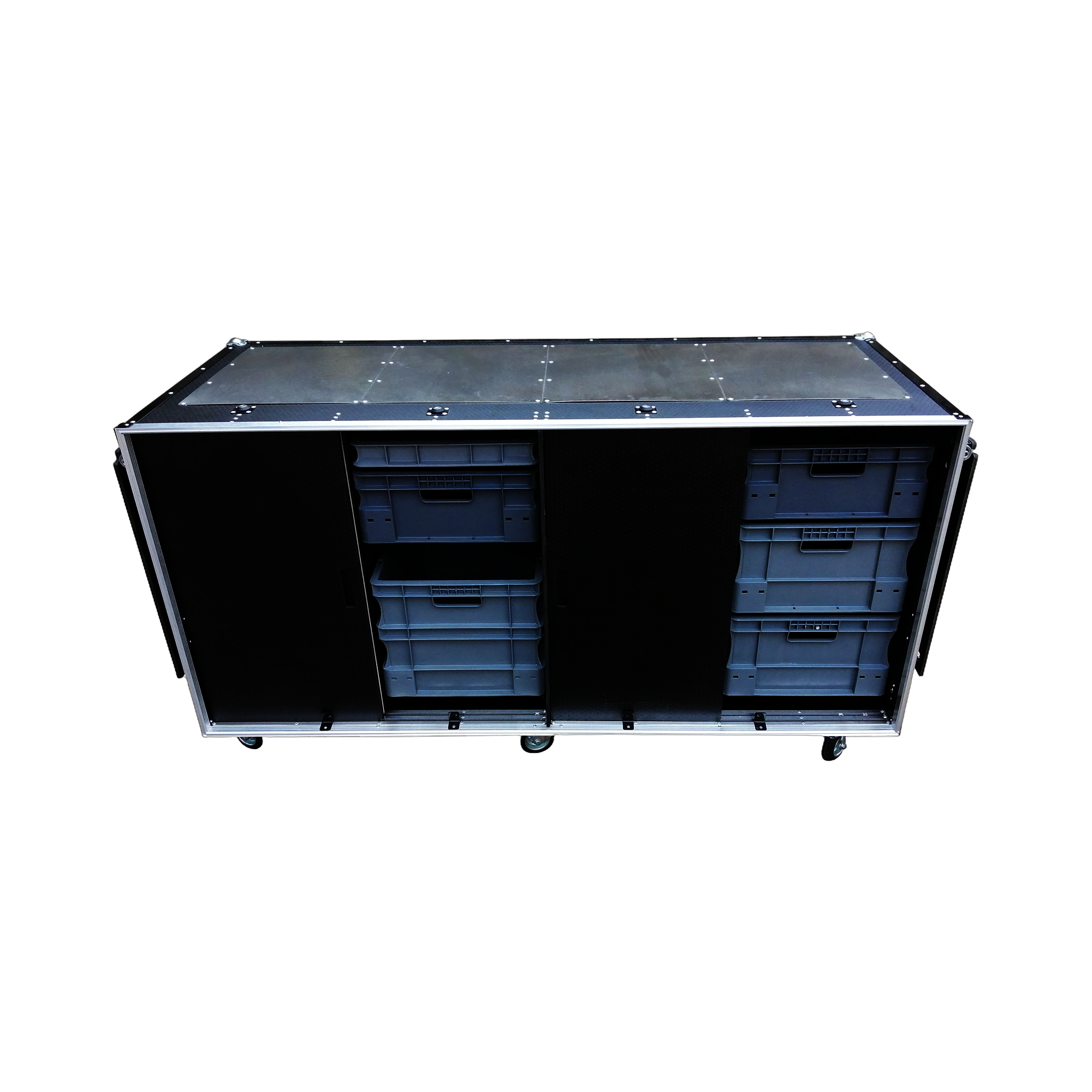"Trailer" Flight Case Roll Cabinet VME-T1