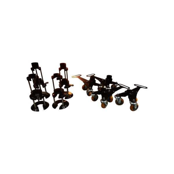 Two Stage Air Jack Elephant Feet and Skates