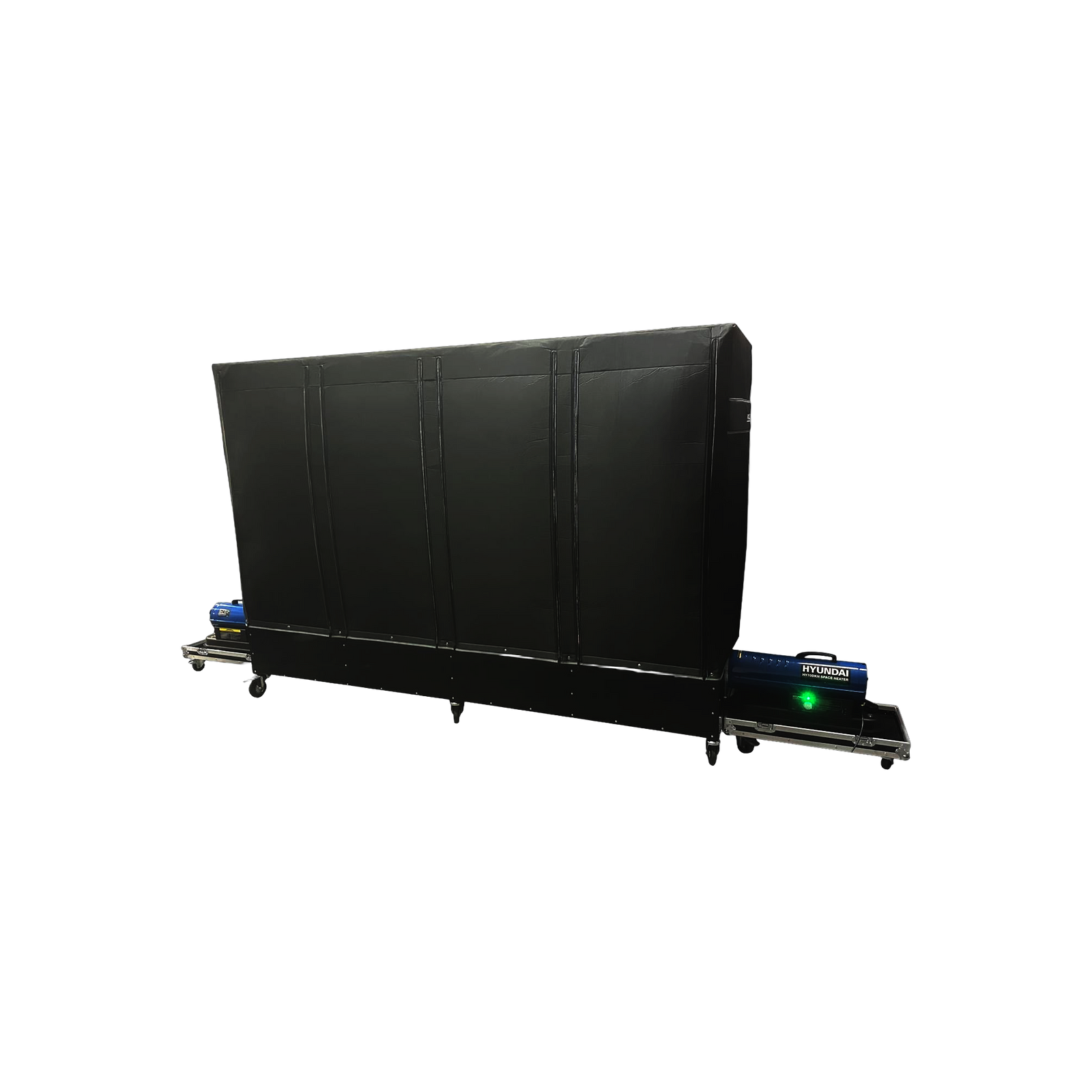 VMEP 4 Bay Tyre Oven With Heater &amp; Flight Case