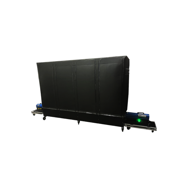VMEP 4 Bay Tyre Oven With Heater &amp; Flight Case